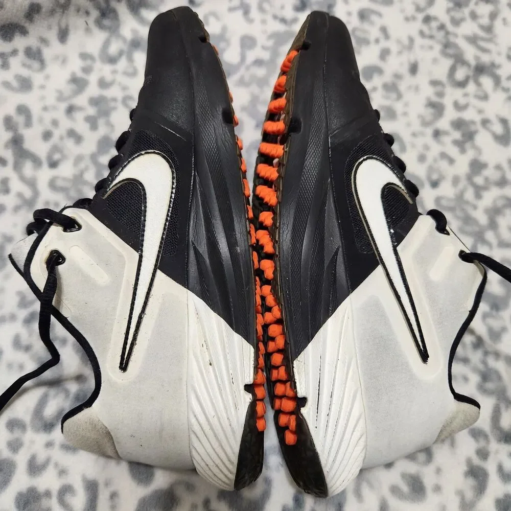 Nike Alpha Huarache Elite 2 Turf Baseball Shoes Size 10 Black/White